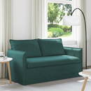 vidaXL Kanapé Sötétzöld 156 x 82 x 85 cm szövet