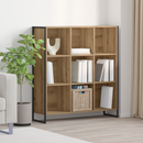 vidaXL Könyvespolc Művészi tölgy 99.5 x 30 x 108.5 cm Faanyag