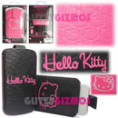 HELLO KITTY Univerzális Telefontartó, Fekete-Pink