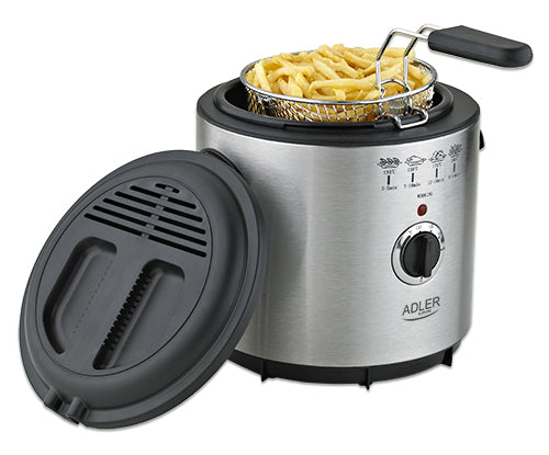 ADLER AD4905 Olajsütő, 1000W, Inox