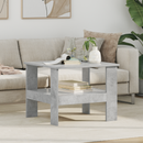 vidaXL Dohányzóasztal Beton Szürke 57 x 55 x 45 cm Faanyag