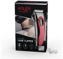 ADLER AD2825 Professzionális Hajvágó, 15W, Piros