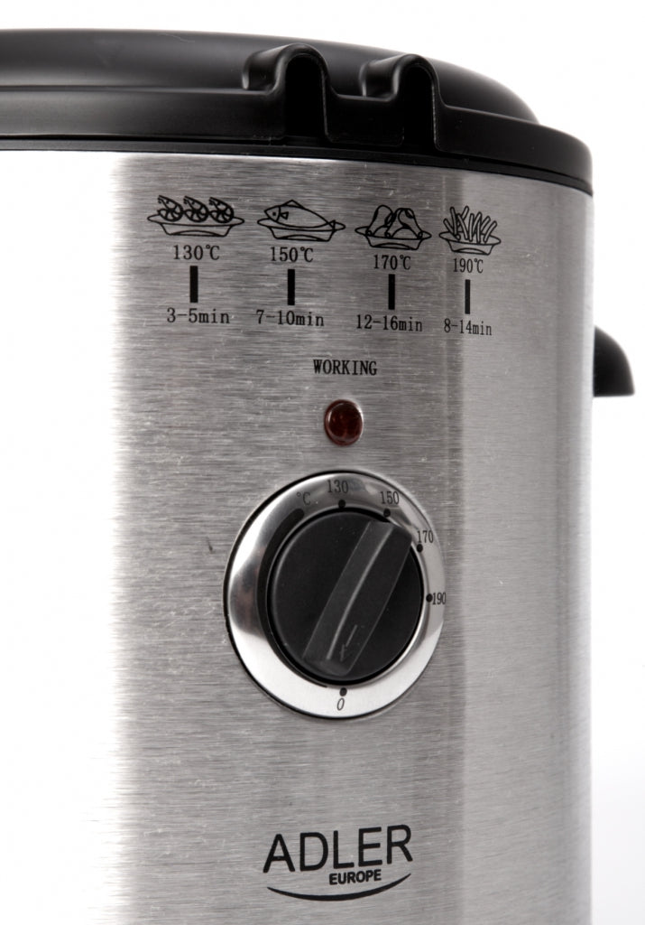 ADLER AD4905 Olajsütő, 1000W, Inox