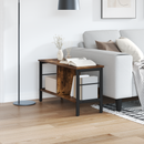 vidaXL Könyvespolc Füstölt tölgy 82 x 32 x 47 cm Faanyag