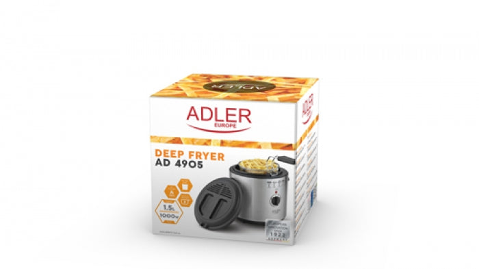 ADLER AD4905 Olajsütő, 1000W, Inox