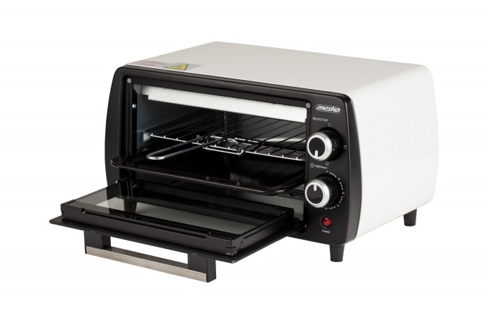 MESKO MS6004 Elektromos Sütő, Fekete-ezüst