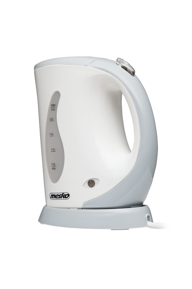 Mesko MS 1236R 760W 0,6L műanyag szürke mini elektromos vízforraló