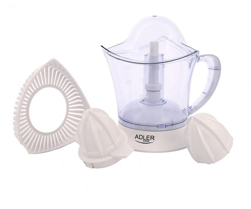 ADLER AD4004 Citrusprés 0,5L, 40W, Fehér