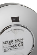 Adler AD2159 kozmetikai tükör, Beépített Led világítással, Szürke