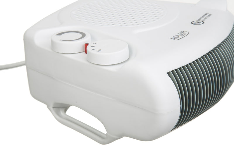 Adler AD77 Hősugárzó, 1000-2000W, Fehér