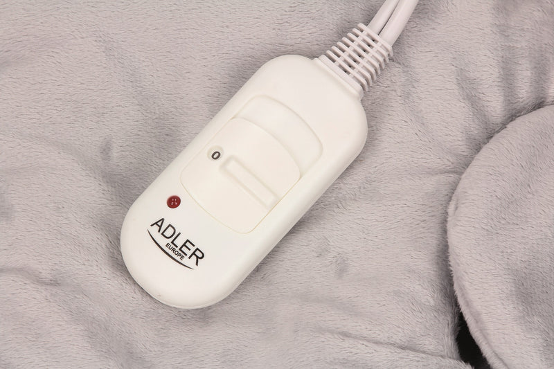Adler AD7403 Hőpárna, 80W, 38 x 38 cm, Szürke