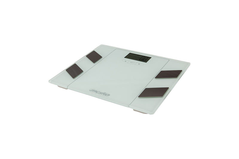 Mesko MS8148W Elemző Személymérleg, 150Kg kapacitás, Fehér