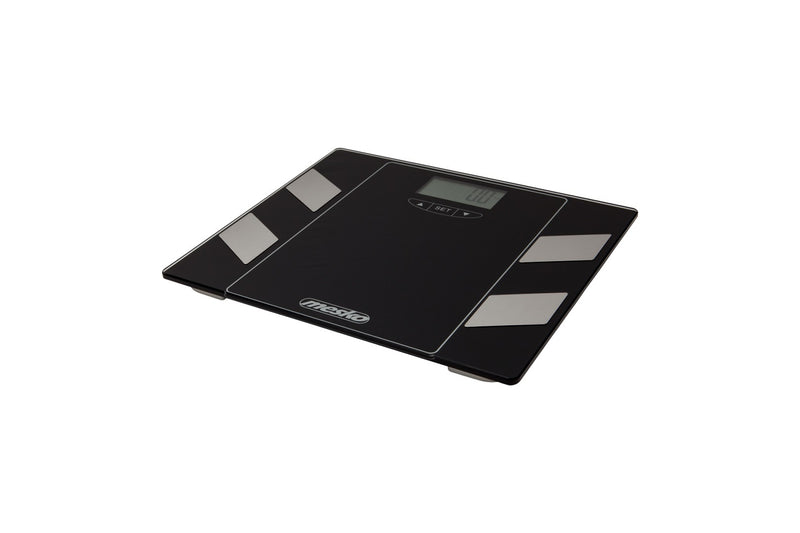 Mesko MS8148B Elemző Személymérleg, 150Kg, Fekete