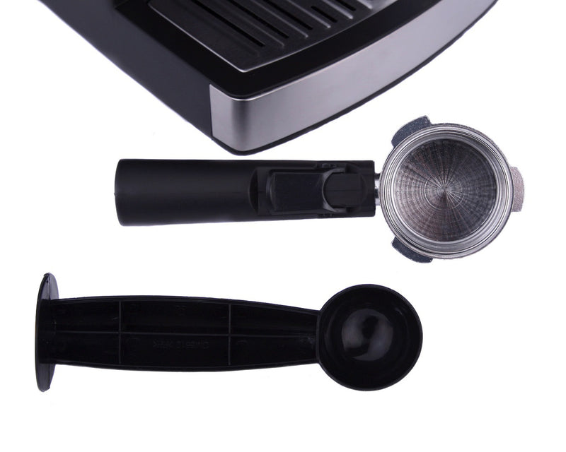 Mesko MS4403 Kávéfőző, 15 bar, 850W, 1.6L, Ezüst