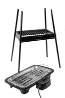 Adler AD6602 Elektromos Grill, 2000W, fekete