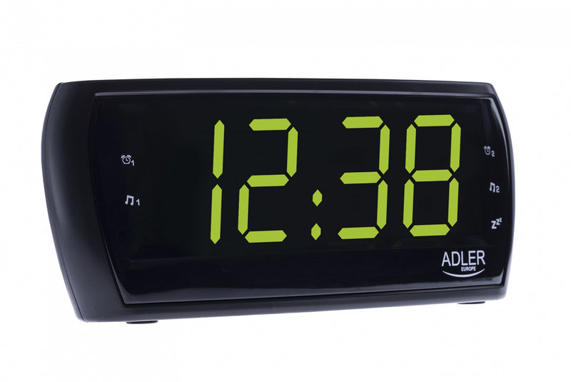 Adler AD1121 AM/FM LED fekete rádiós ébresztőóra
