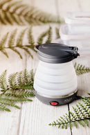 Adler AD1279 összecsukható utazó vízforraló, 0,6L, szürke