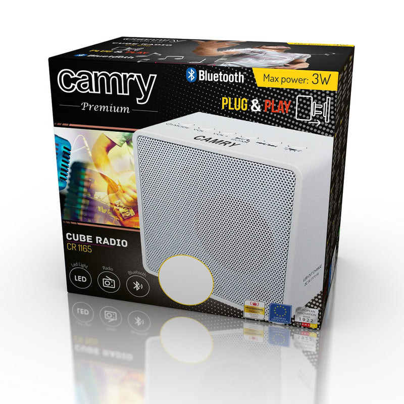 Camry CR1165 Bluetooth rádió, fehér