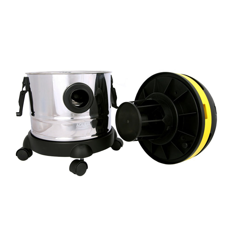 Adler AD7022 Porszívó vízgyűjtő funkcióval, 1500W, Sárga