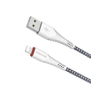 Borofone BX25W 100cm-es micro usb felxibilis textil kábel 1318774