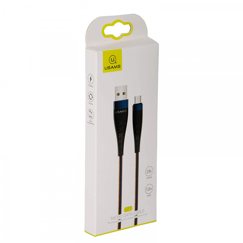 USAMS SJ251USB02 Micro adat és töltő kábel, 1324002