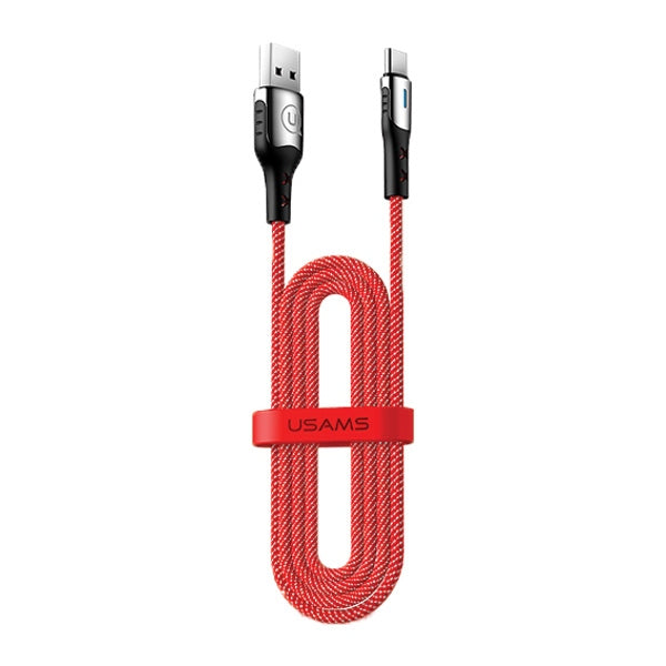 USAMS SJ319USB02 Gyors USB-C adat és töltőkábel, 1324423