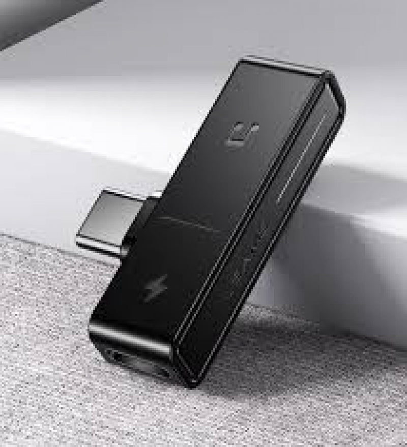 USAMS SJ386TC01 USB-C 2in1 töltő és fülhallgató adapter, 1324426