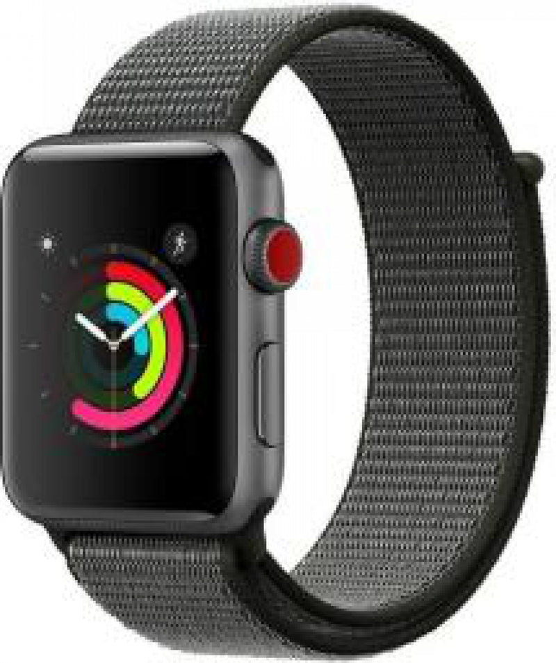 USAMS ZB74IW Apple Watch textil tépőzáras szíj és tok 44MM, 1324427