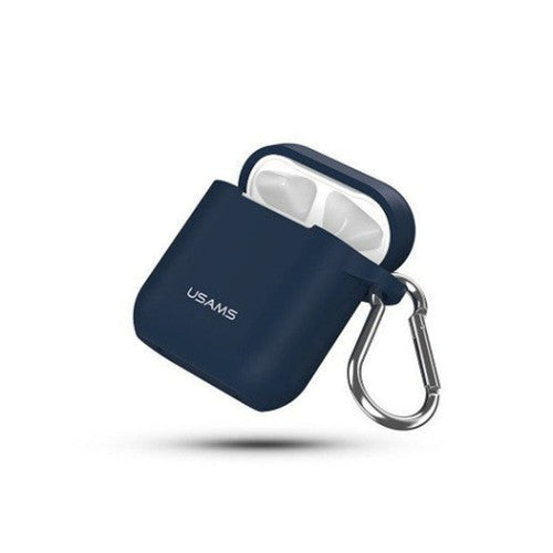 USAMS BH423AP02 Szilikon Airpods tok kék, 1324429