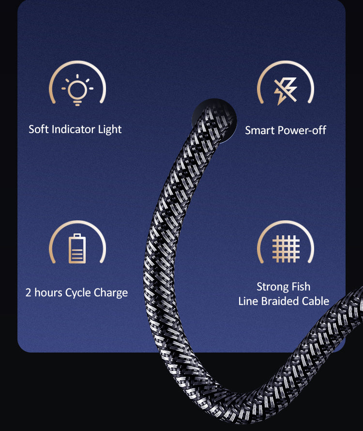 USAMS SJ469USB01 120cm-es okos lightning szövet borítású töltőkábel 1343871