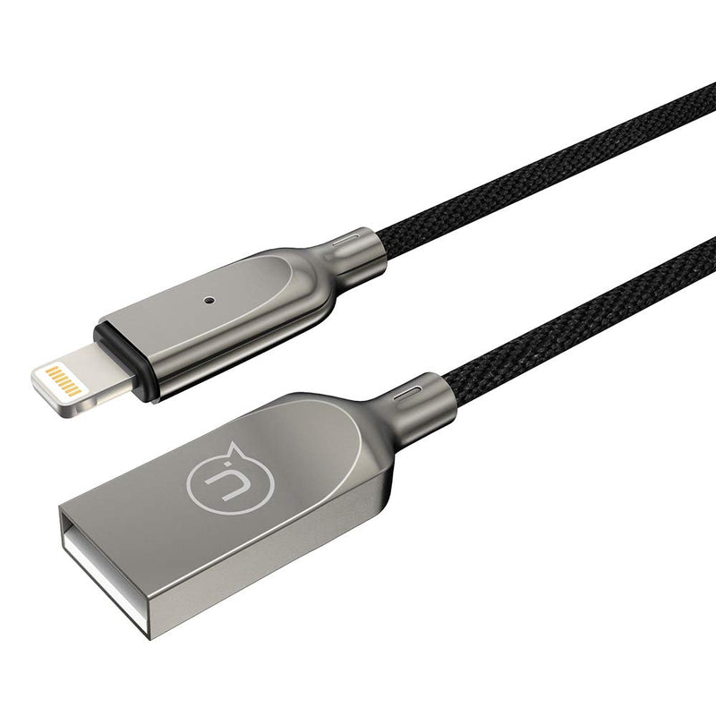 USAMS IPYSUSB0304 60 cm-es szövetborítású lightning okos kábel akkumulátor védő funkcióval 1343872
