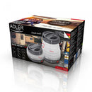 Adler AD1279 összecsukható utazó vízforraló, 0,6L, szürke