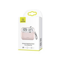 USAMS BH568AP02 Szilikon Apple Airpods Pro tok, rózsaszín 1343864