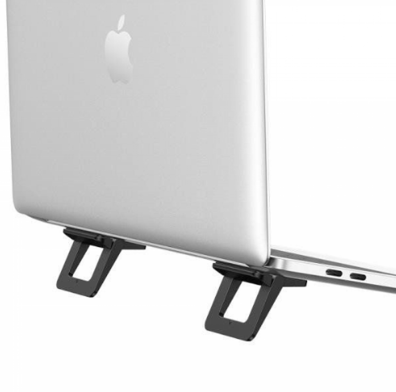 Usams ZJ054PBZJ01 laptoptartó lábak, fekete 1380762