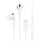 Usams SJ452HS01 Type-C mikrofonos fülhallgató, fehér, 1337675