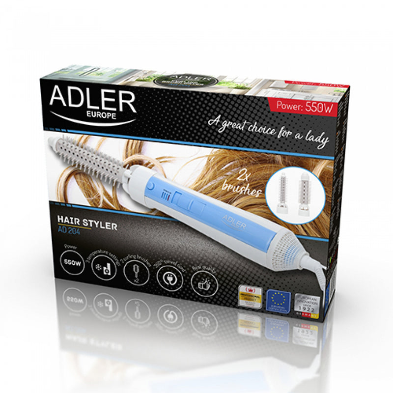 Adler AD204 Hajformázó készülék, 550W, Fehér