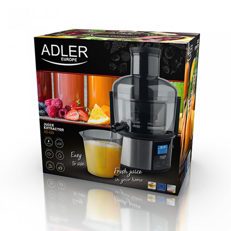 Adler AD4124 Gyümölcscentrifuga LCD kijelzővel, 1L