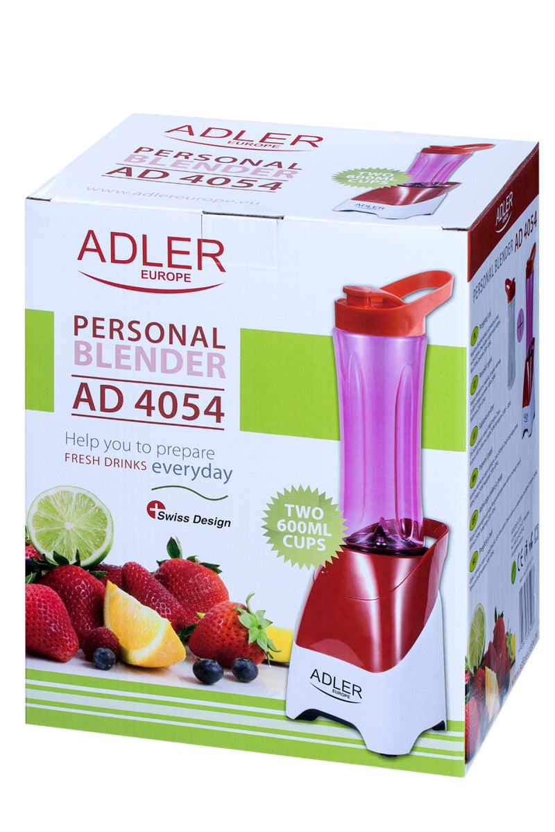 Adler AD4054 250W 600ml piros turmixgép