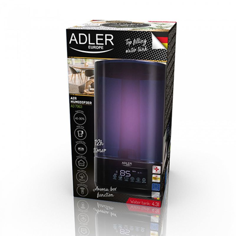 Adler AD7963 Párásító, 4.3L