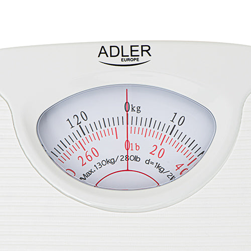 ADLER AD8151W Mechanikus Személymérleg, Fehér