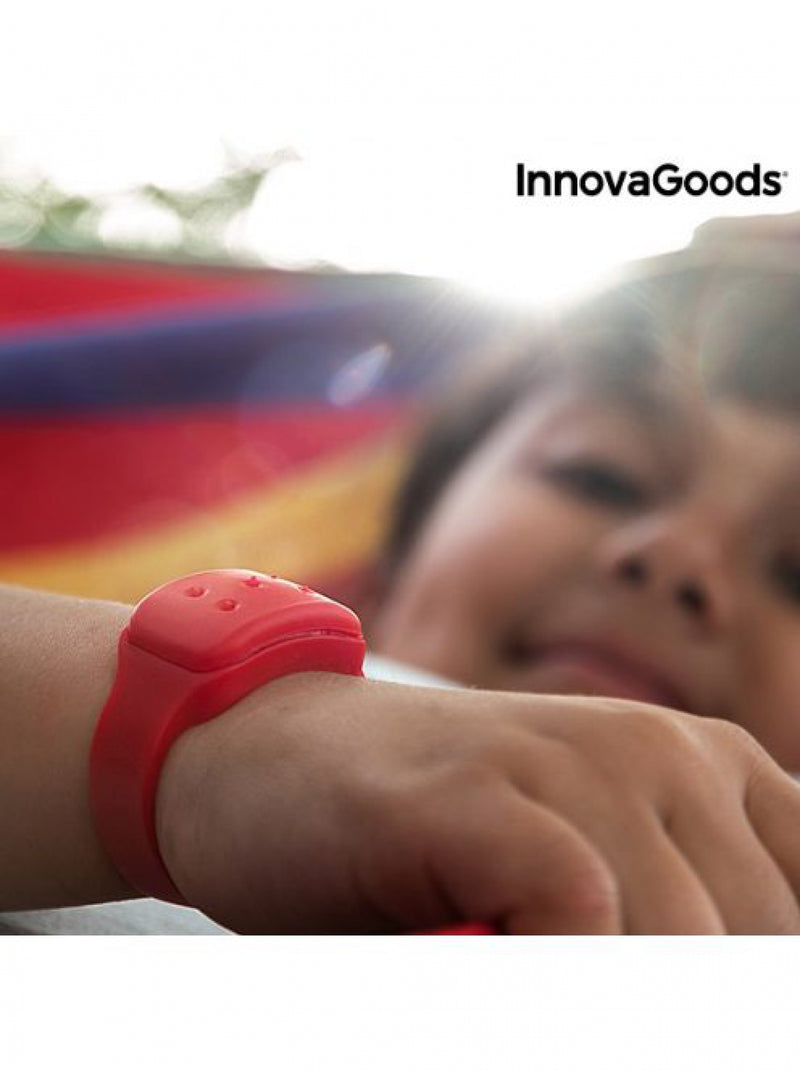 InnovaGoods V0100772 Citronella Szúnyogriasztó Karkötő