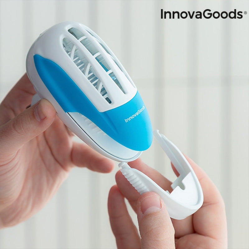 InnovaGoods V0101141 Aljaztba Csatlakoztatható Szúnyogriasztó Ultraibolya LED Fénnyel