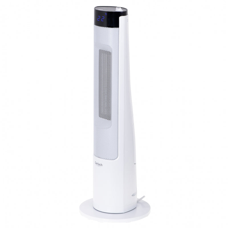 Gerlach GL7733 75cm magas kerámia torony hősugárzó LCD kijelzővel és beépitett  párásitóval és időzitővel