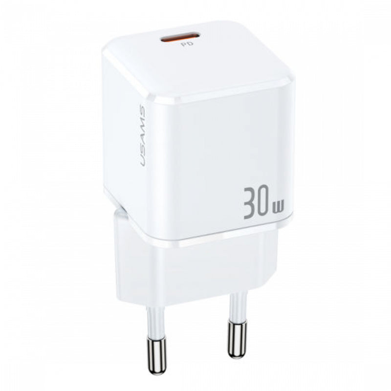 USAMS CC148T45 mini Super Si PD Hálózati gyorstöltő adapter 30W 1380755