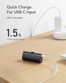 VEGER V0556P 5000MAH POWER BANK BEÉPÍTETT USB LIGHTNING CSATLAKOZÓVAL APPLE TERMÉKEKHEZ, 1X 20W / PD3.0 ,1405103