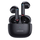 USAMS BHUNX01 dupla mikrofonos bluetooth fülhallgató, töltőtokkal BT 5.2
