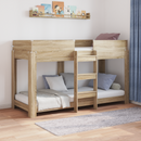 vidaXL Szükidő ágy Sonoma tölgy 75 x 190 cm Faanyag