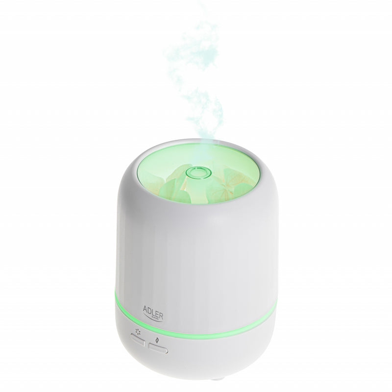 Adler AD7968 USB-s 3in1 ultrahangos párásító ,terápiás lámpa, aroma diffúzor