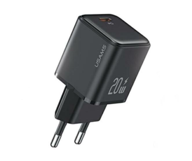 USAMS CC183TC01 Mini hálózati gyorstöltő adapter 20W