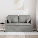 vidaXL Kanapé Világosszürke 138 x 78 x 80 cm Bársony